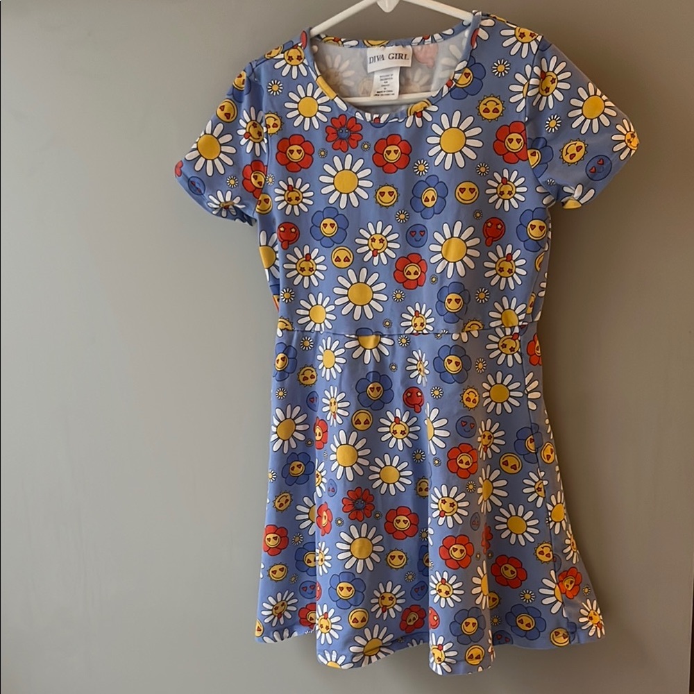 Diva Girl Emoji Dress
